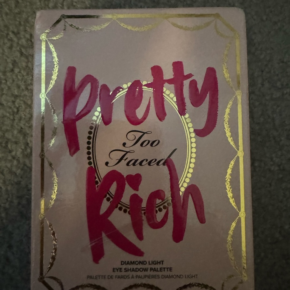 Too Faced Pink and Gold Eyeshadow Palette